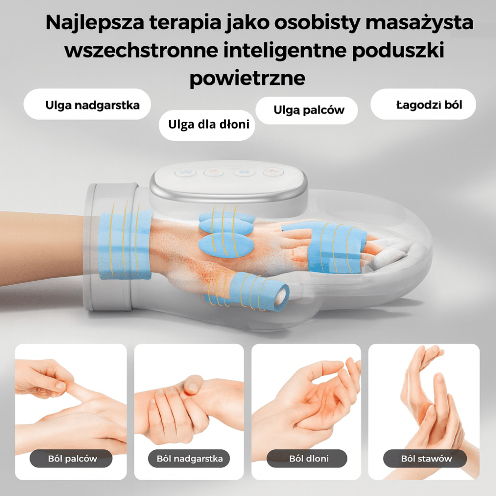 Hand and Wrist Massager with Heating Function