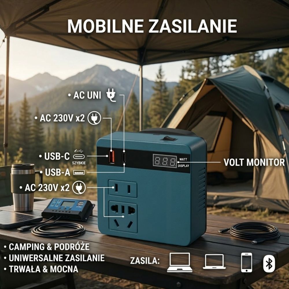 VoltCore - Mobilny Prąd Zawsze Pod Ręką Bez Dyskusji